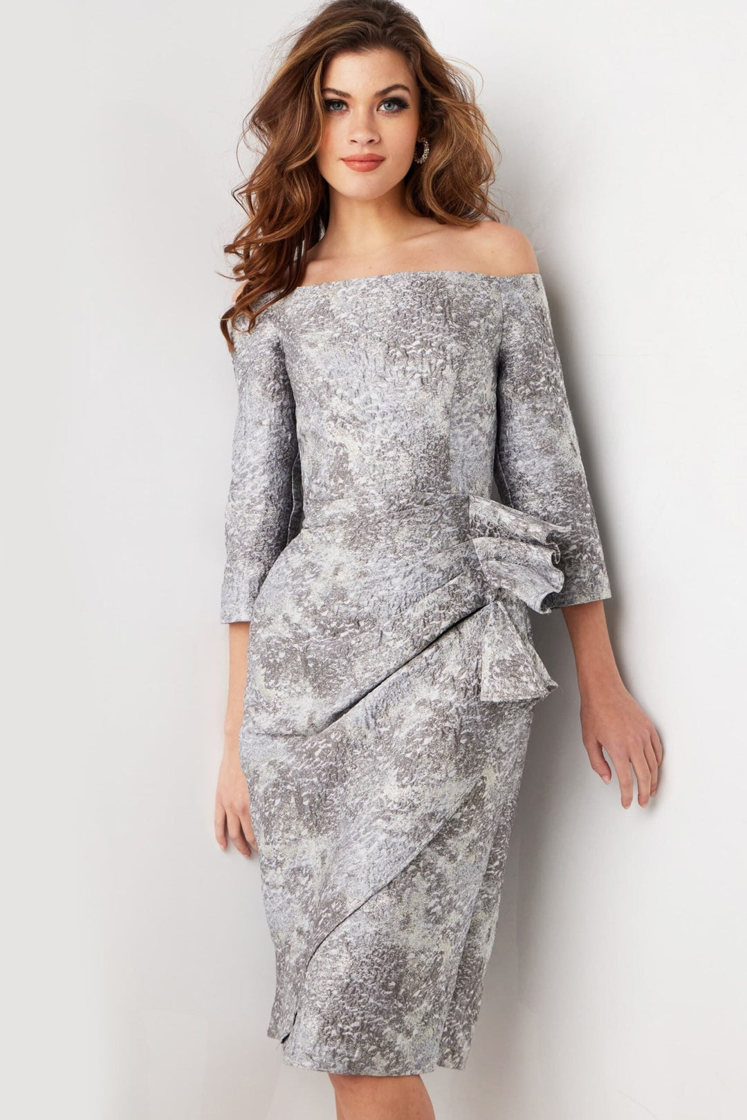 Jovani 9551 Silver