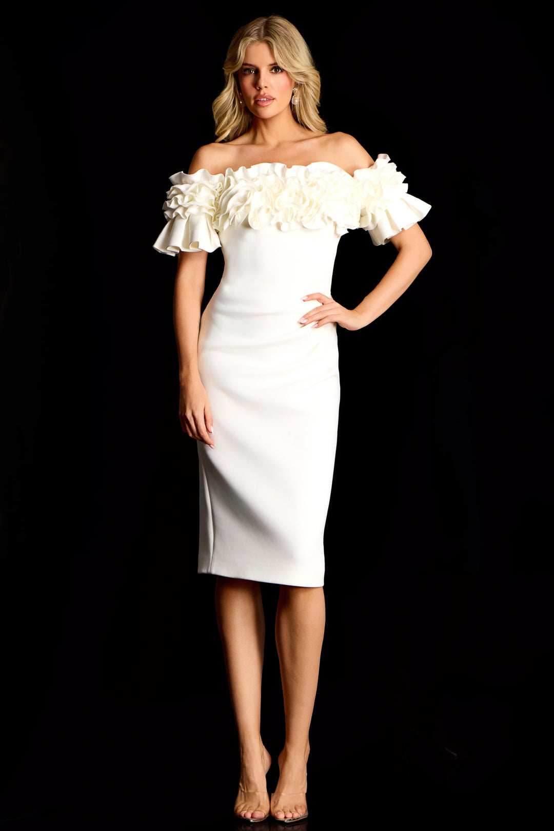 Jovani 39752 White