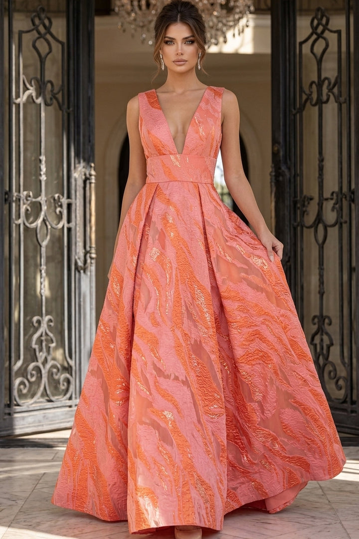 Jovani 41136 Orange
