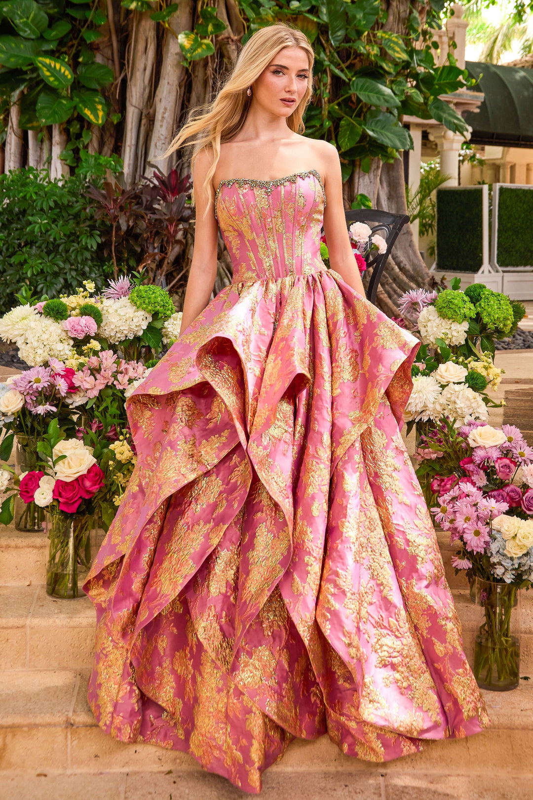 Ava Presley 42541 Hot Pink/Gold