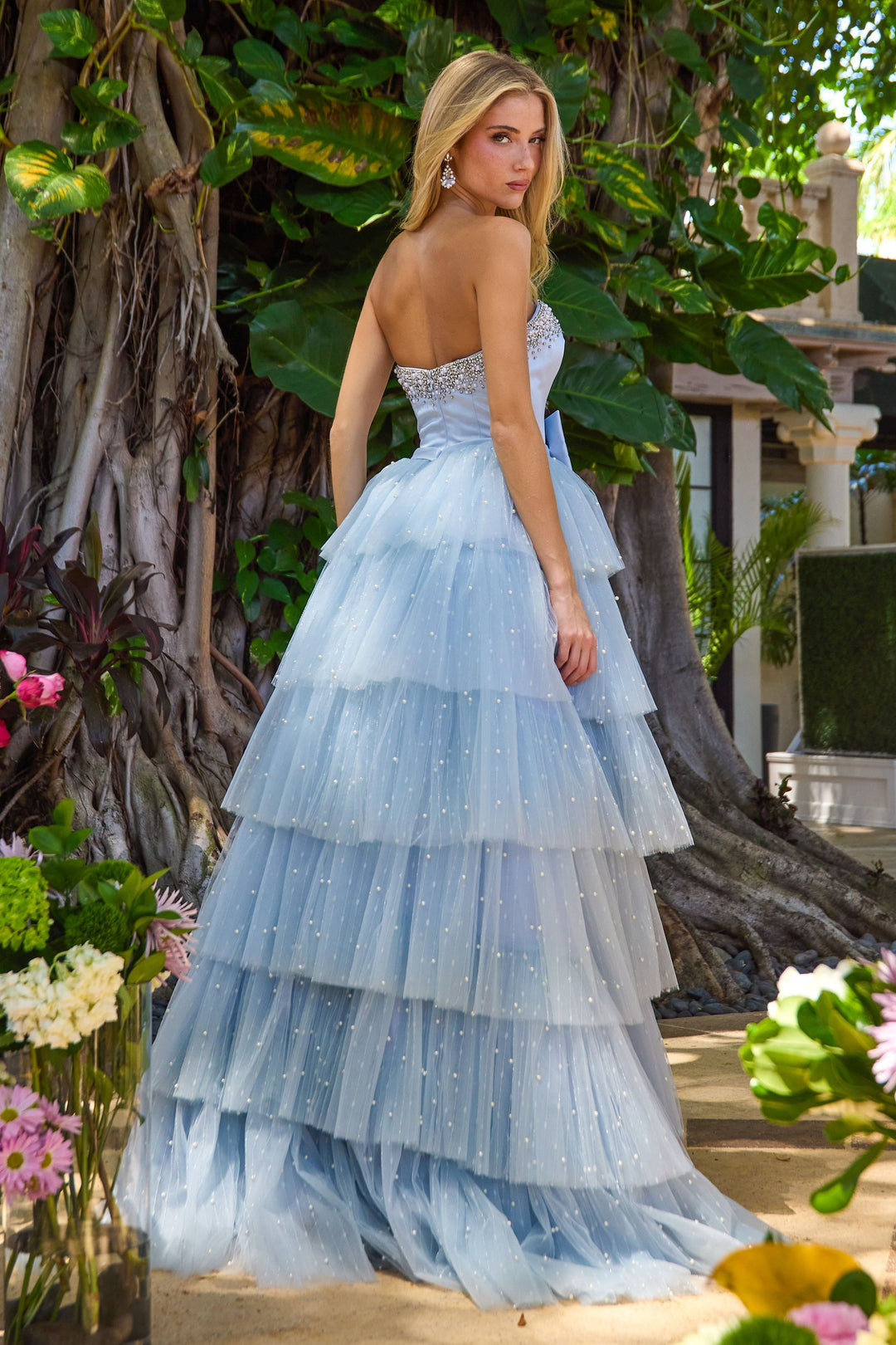Ava Presley 42589 Light Blue/White