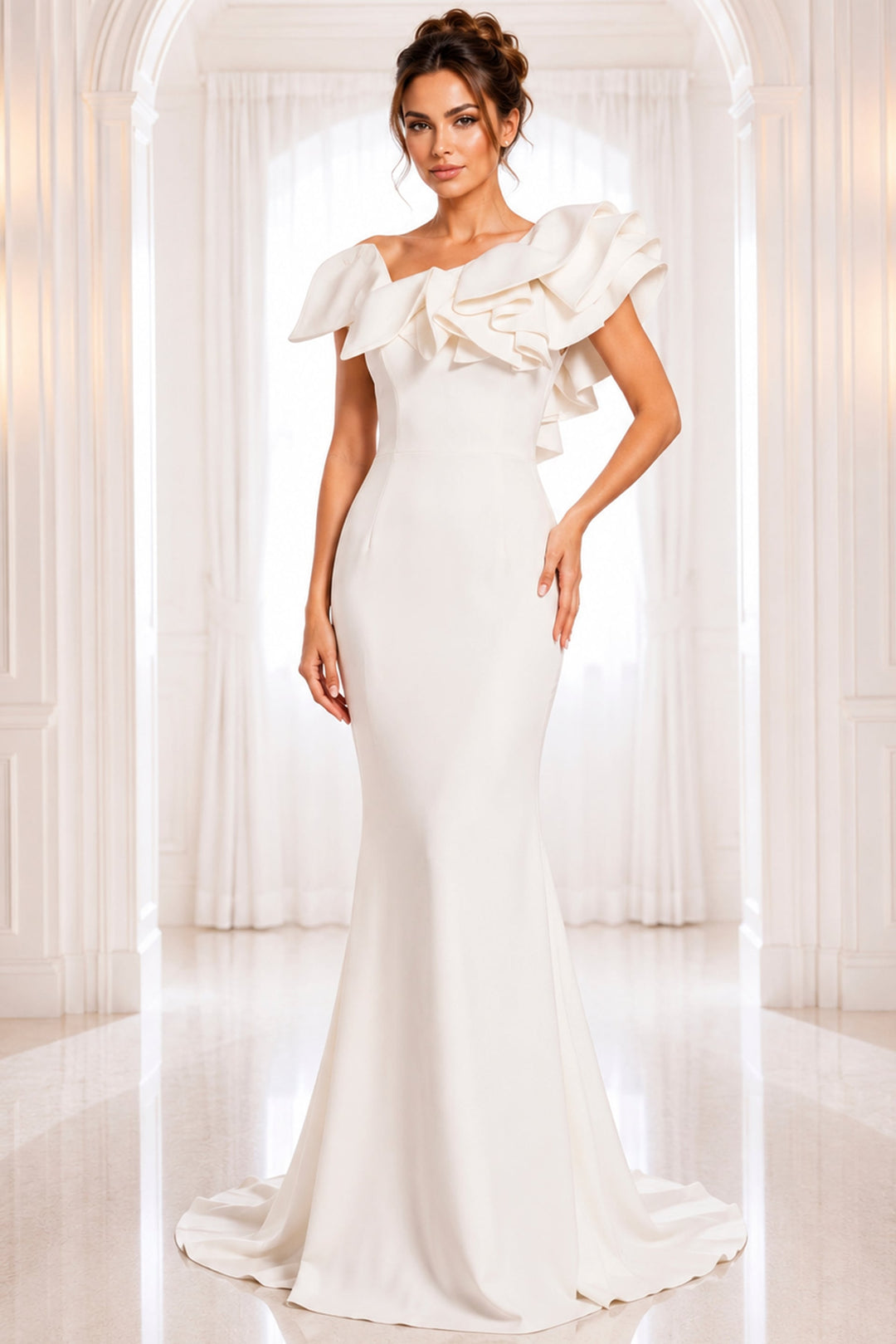 Jovani 43000 White