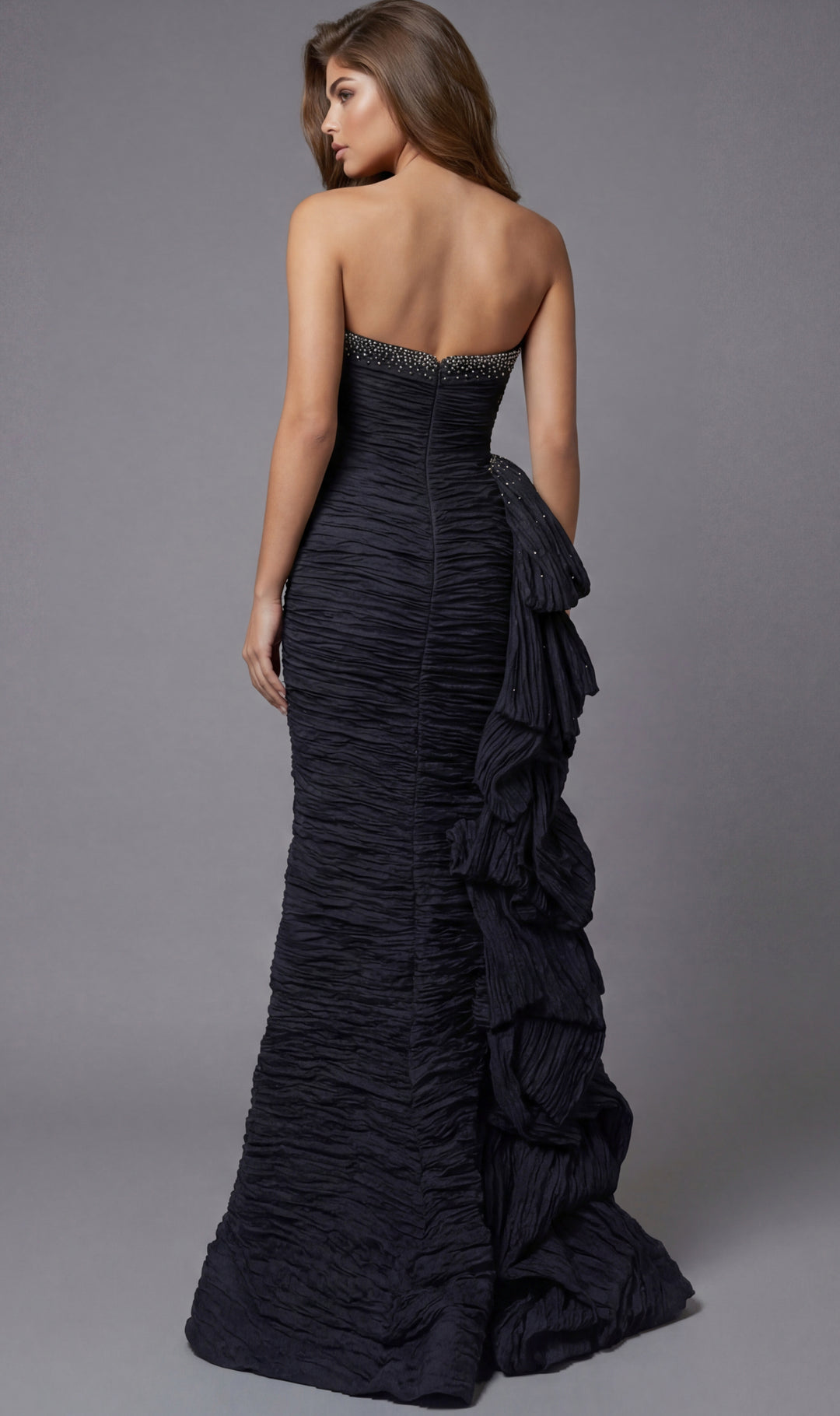 Jovani 43644 Black Prom Dress