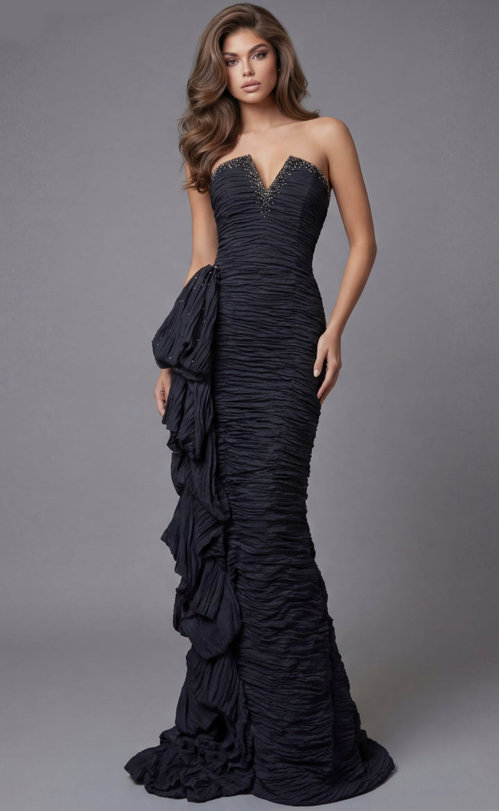 Jovani 43644 Black Prom Dress