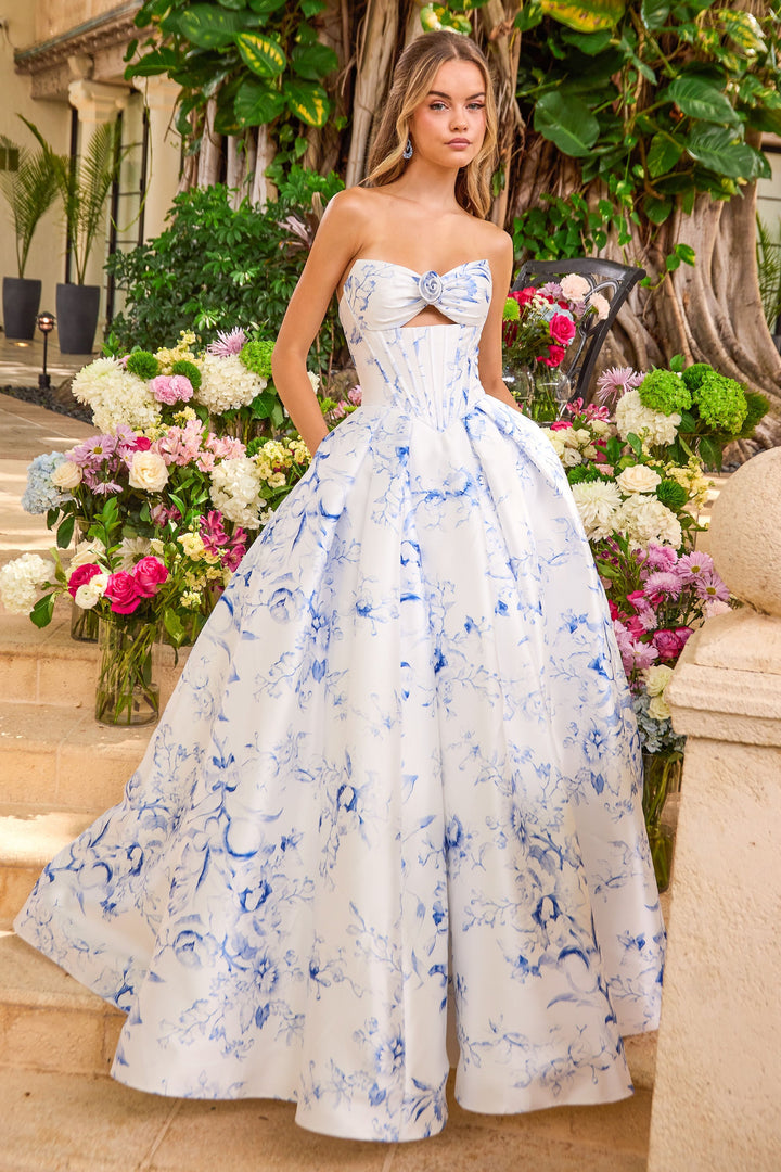 Ava Presley 47377 White/Blue