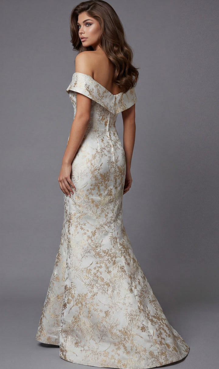 Jovani 47392 Gold Prom Dress