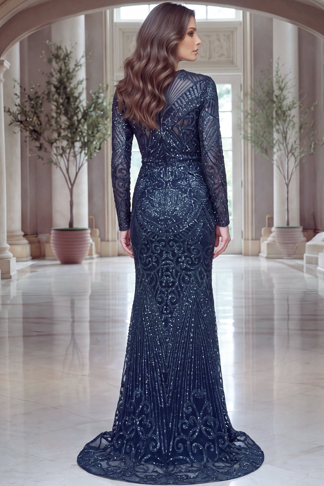 Jovani 48415 Beaded