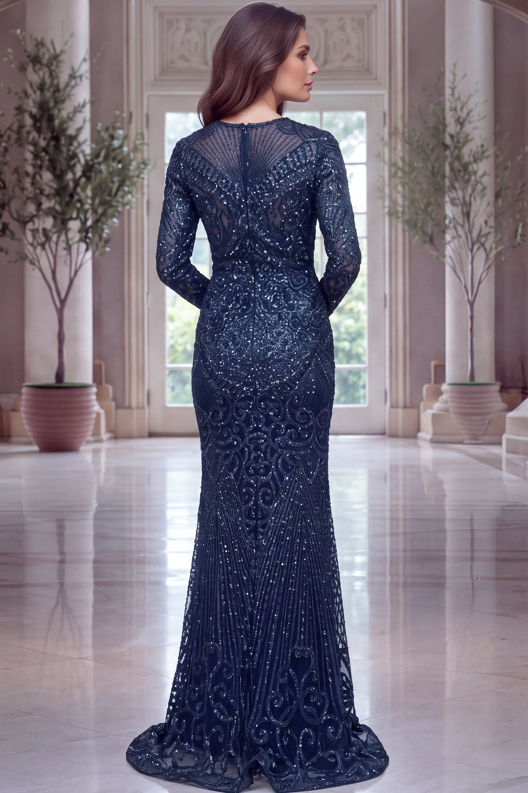 Jovani 48415 Beaded