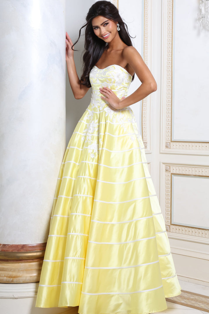 Jovani 51727 Black White Prom Dress