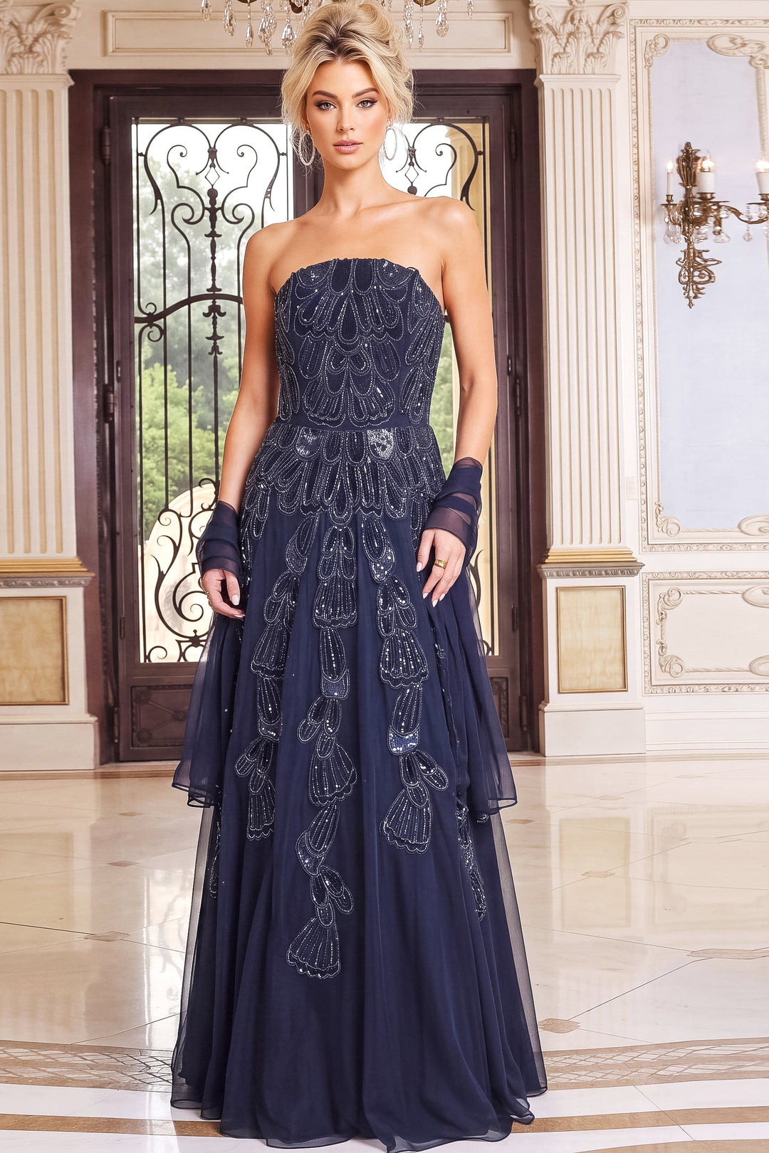 Jovani 52511 Navy