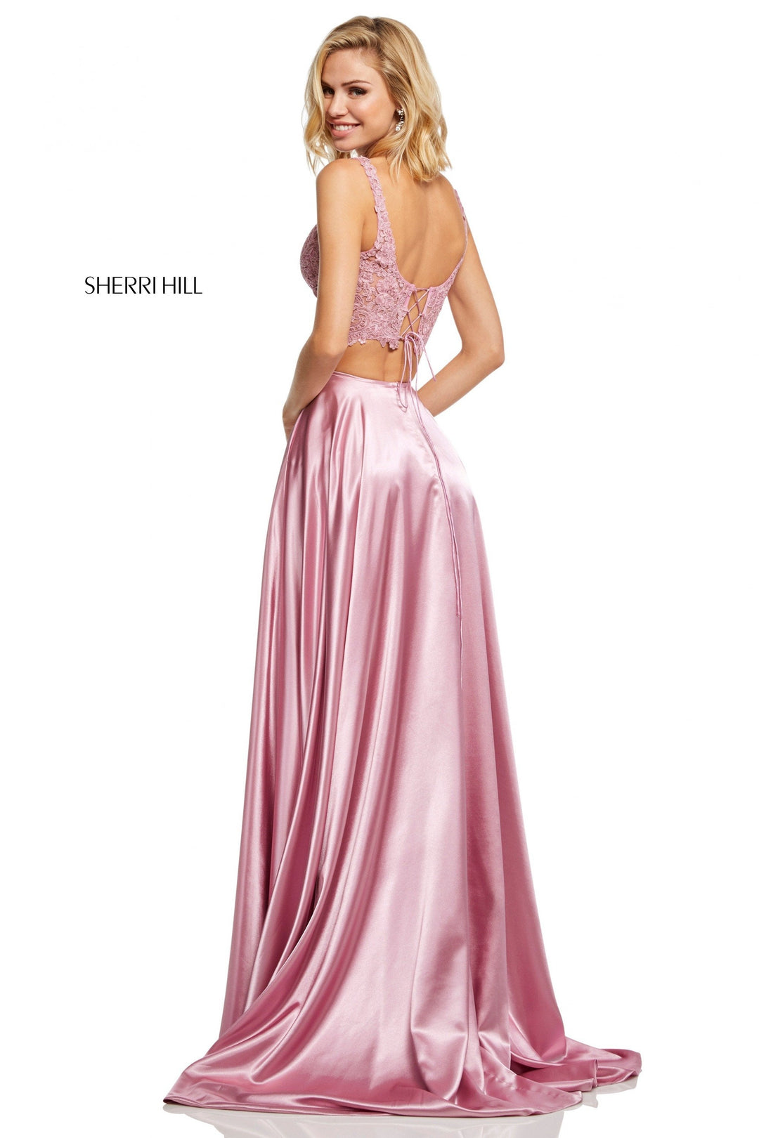 Sherri Hill 52600 Red Prom Dress