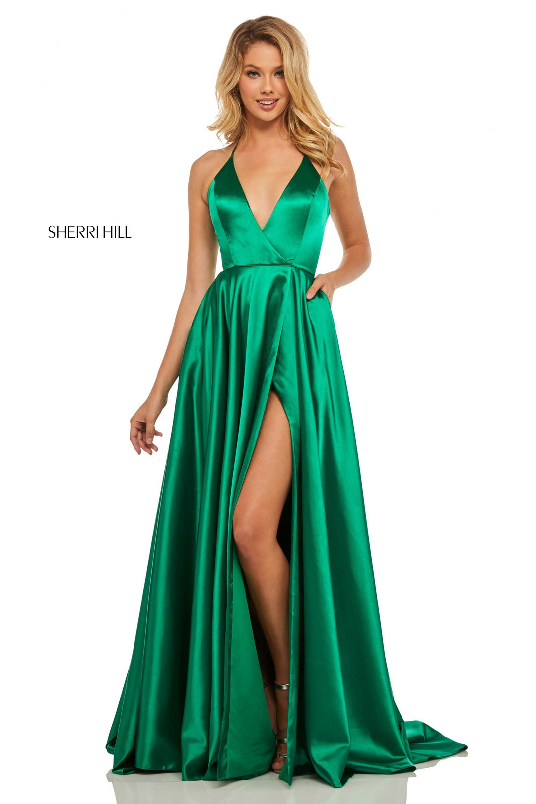 Sherri Hill 52921 Emerald Prom Dress
