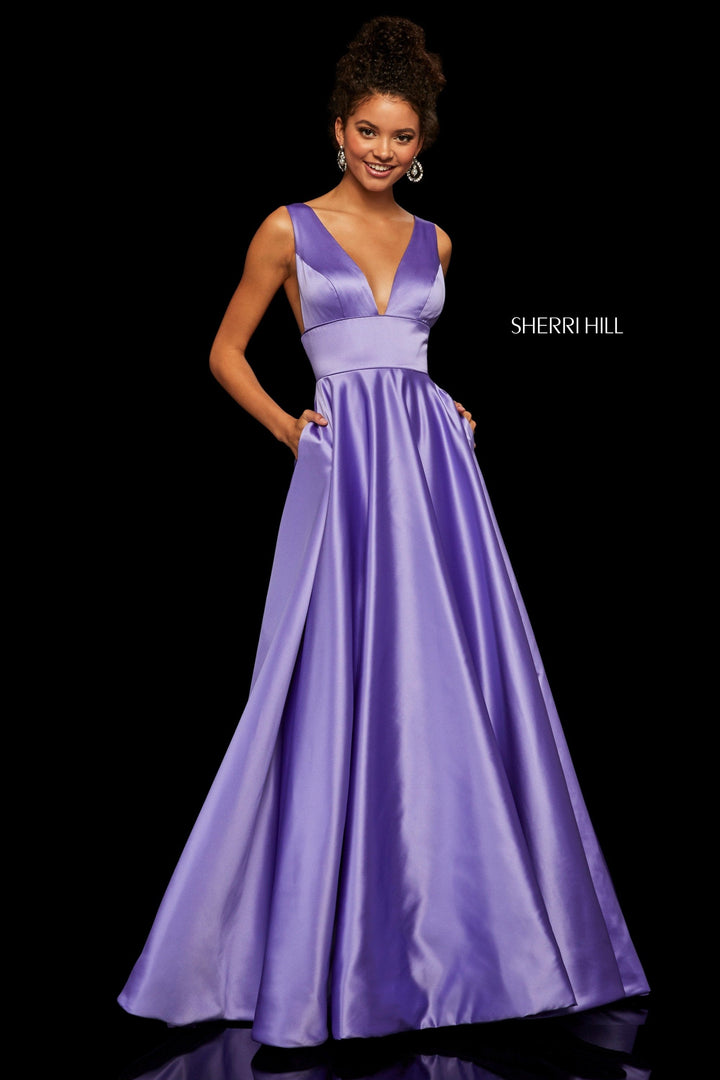 Sherri Hill 52911 Red Prom Dress