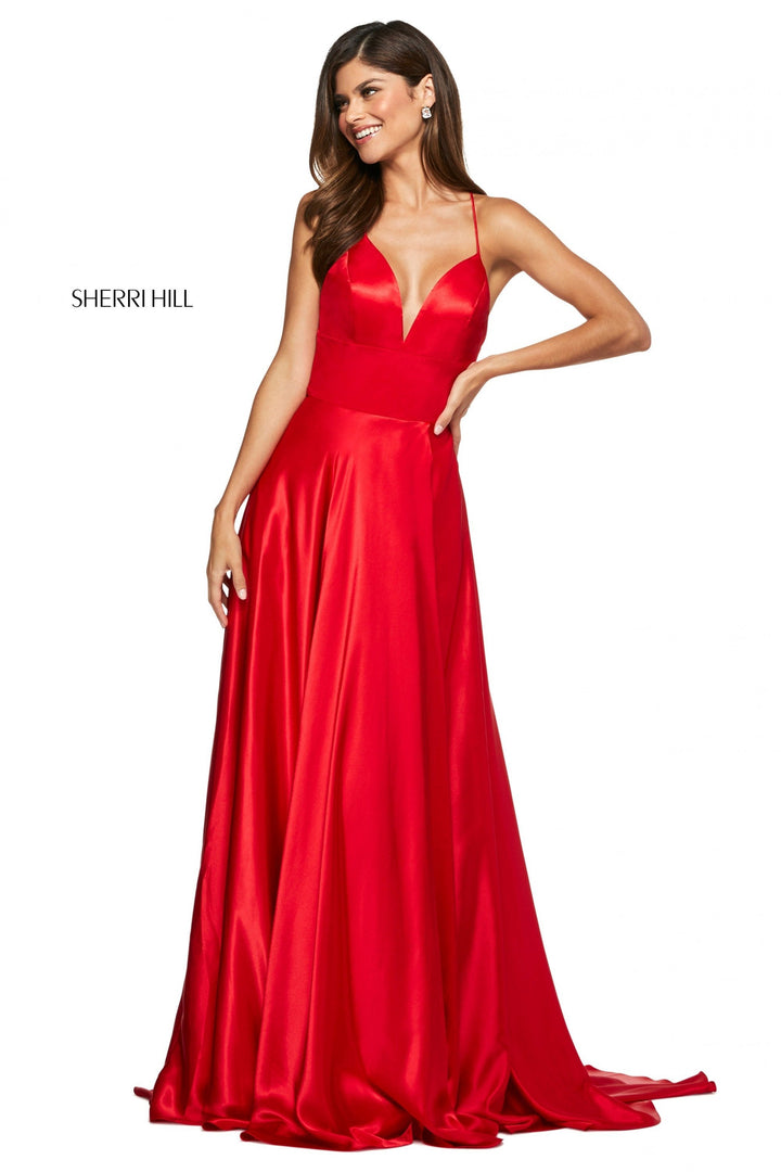 Sherri Hill 53498 Black Prom Dress