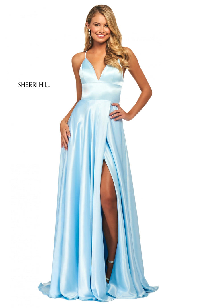 Sherri Hill 53498 Black Prom Dress