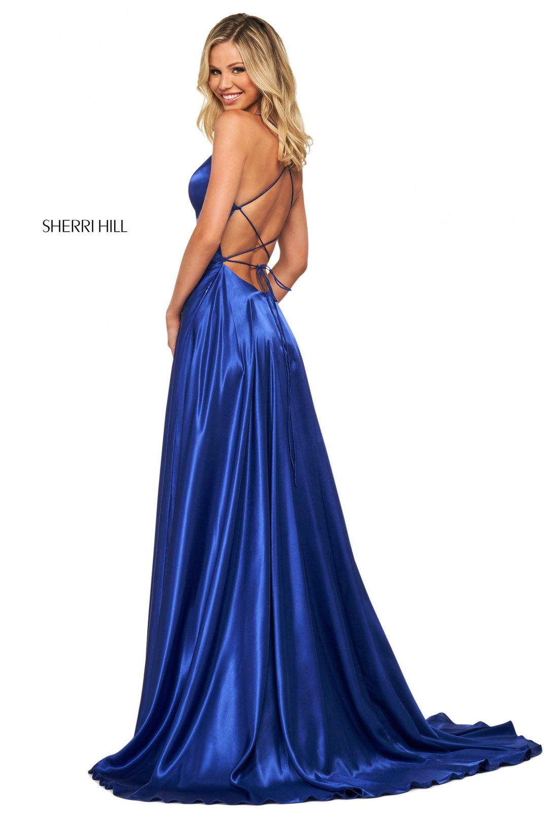 Sherri Hill 53498 Black Prom Dress