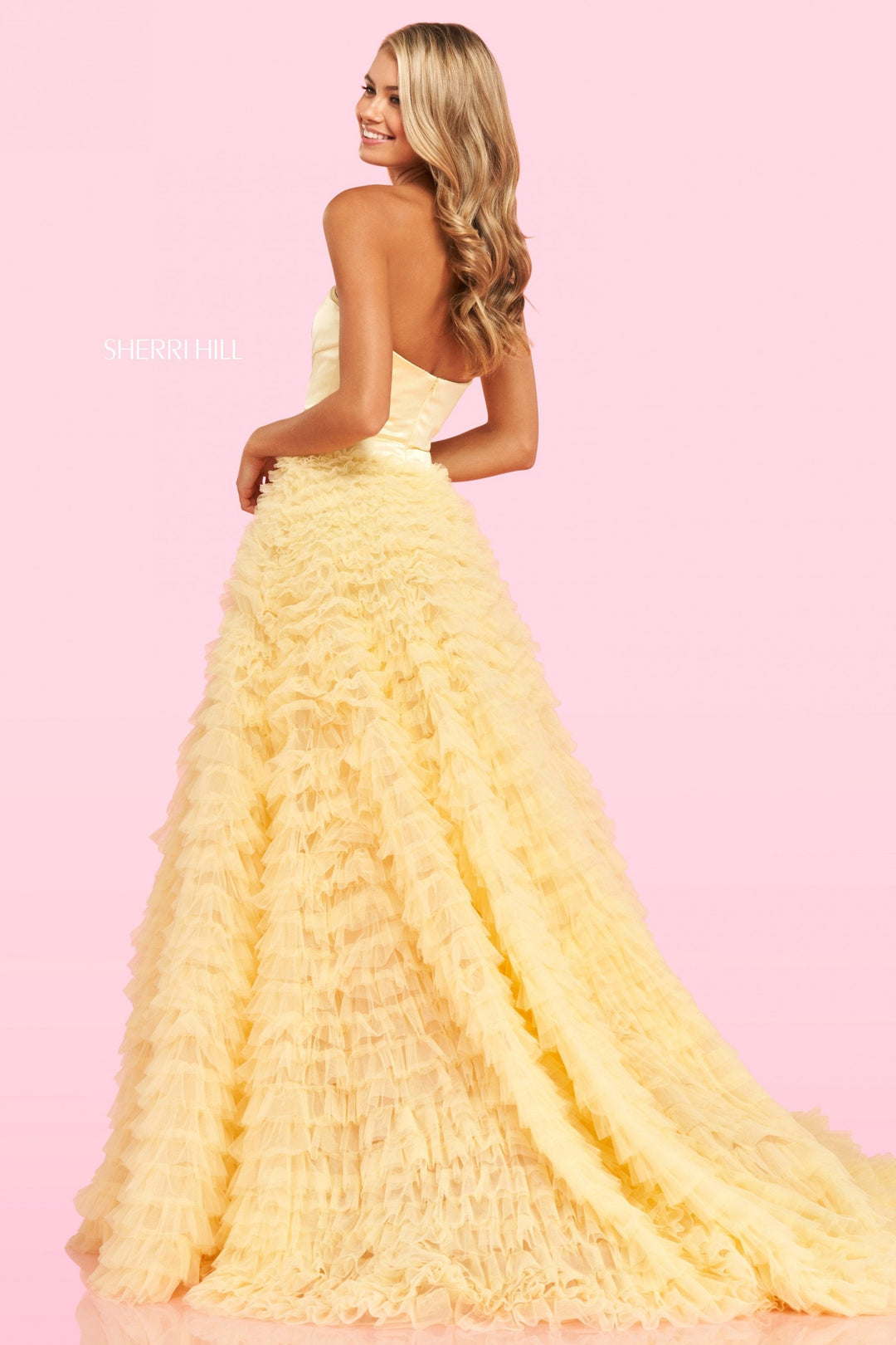 Sherri Hill 54147 Red Prom Dress