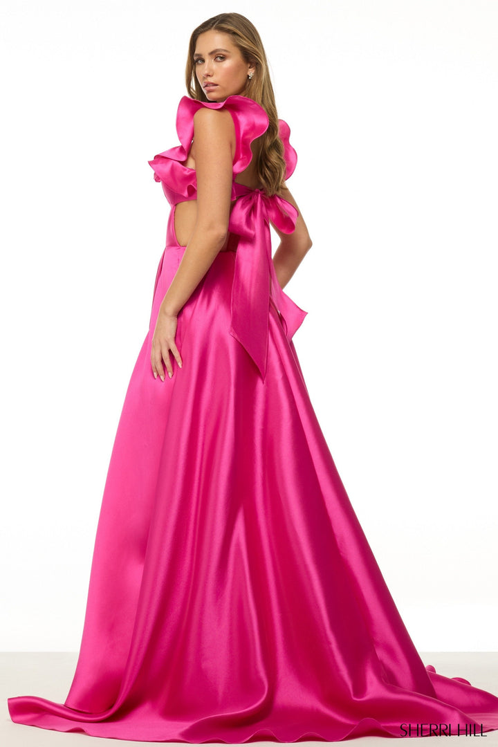 Sherri Hill 57041 Navy Prom Dress