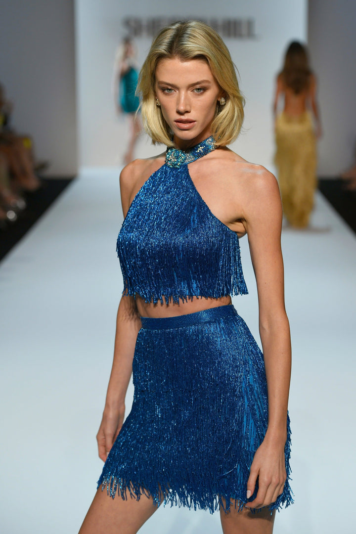 Sherri Hill 67346 peacock/aqua/silver/ab