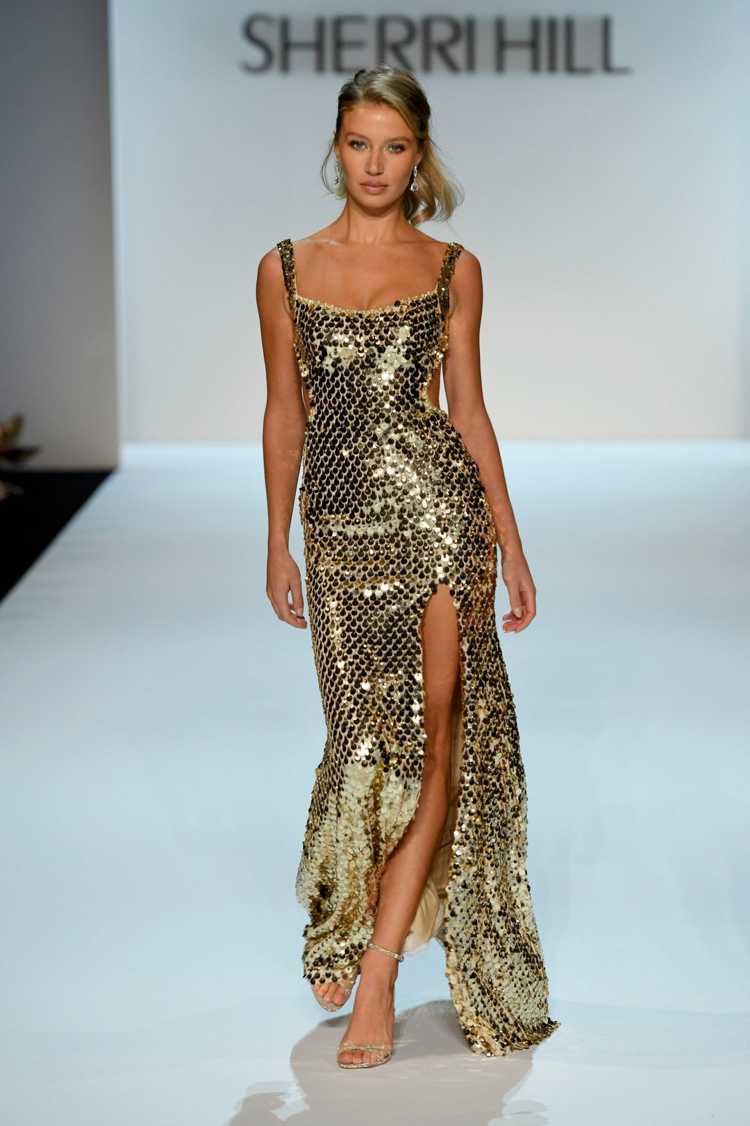 Sherri Hill 58860 gold
