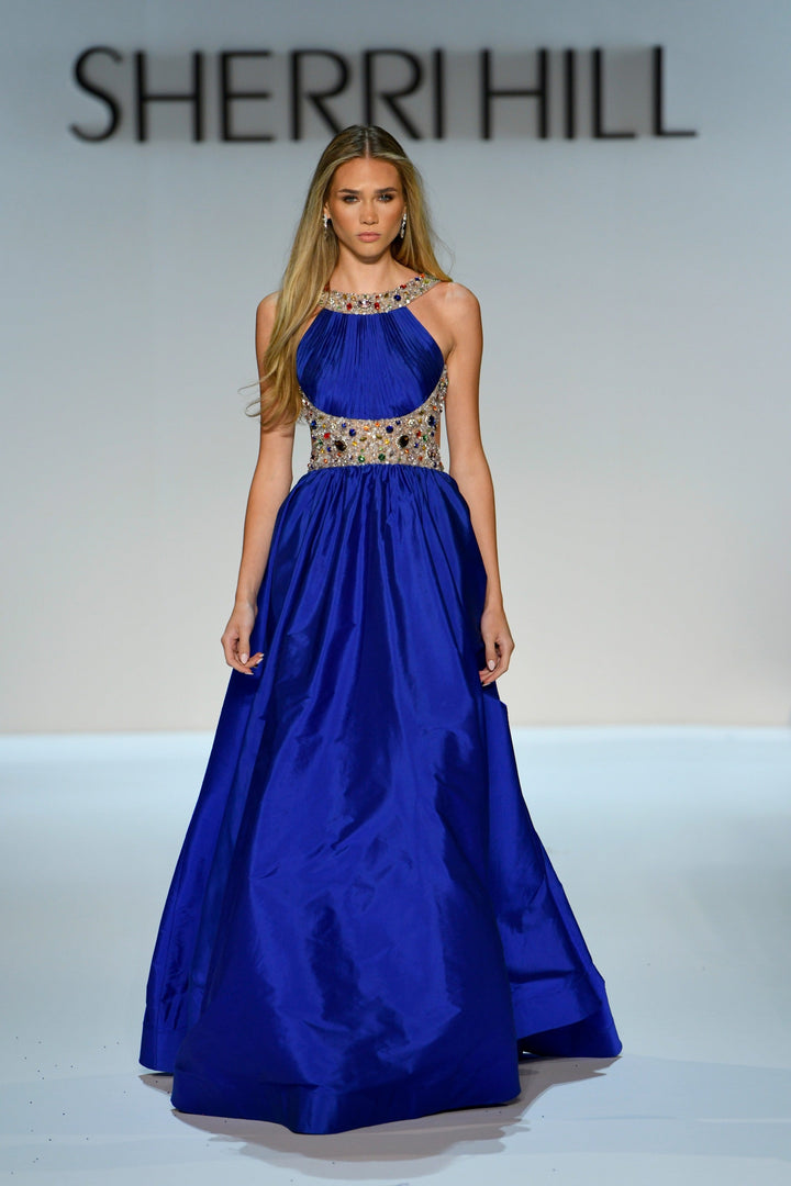 Sherri Hill 58905 bright royal/multi