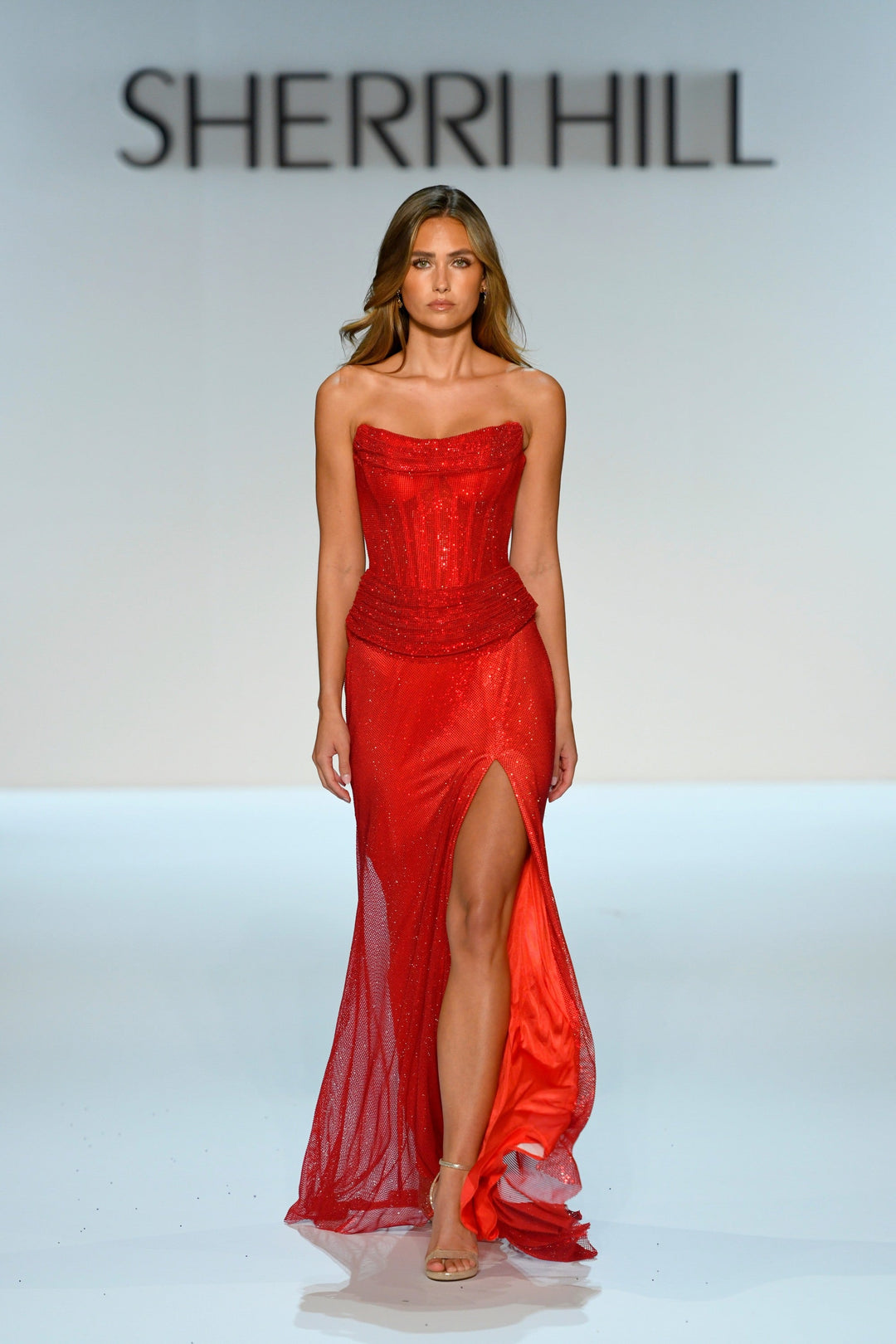 Sherri Hill 58899 red