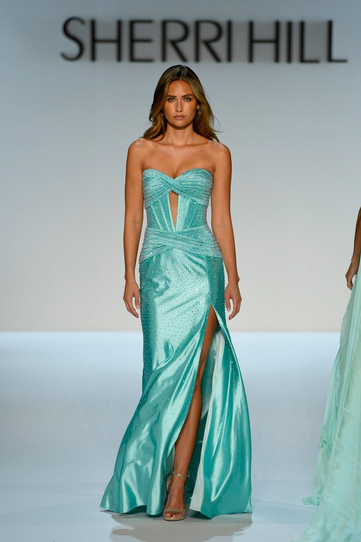 Sherri Hill 58678 light green