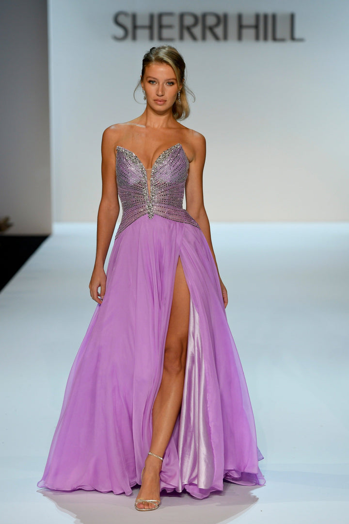 Sherri Hill 58833 orchid