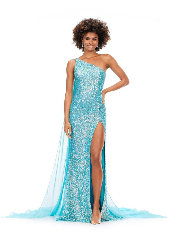 Ashley Lauren 11371 — Ab/Turquoise