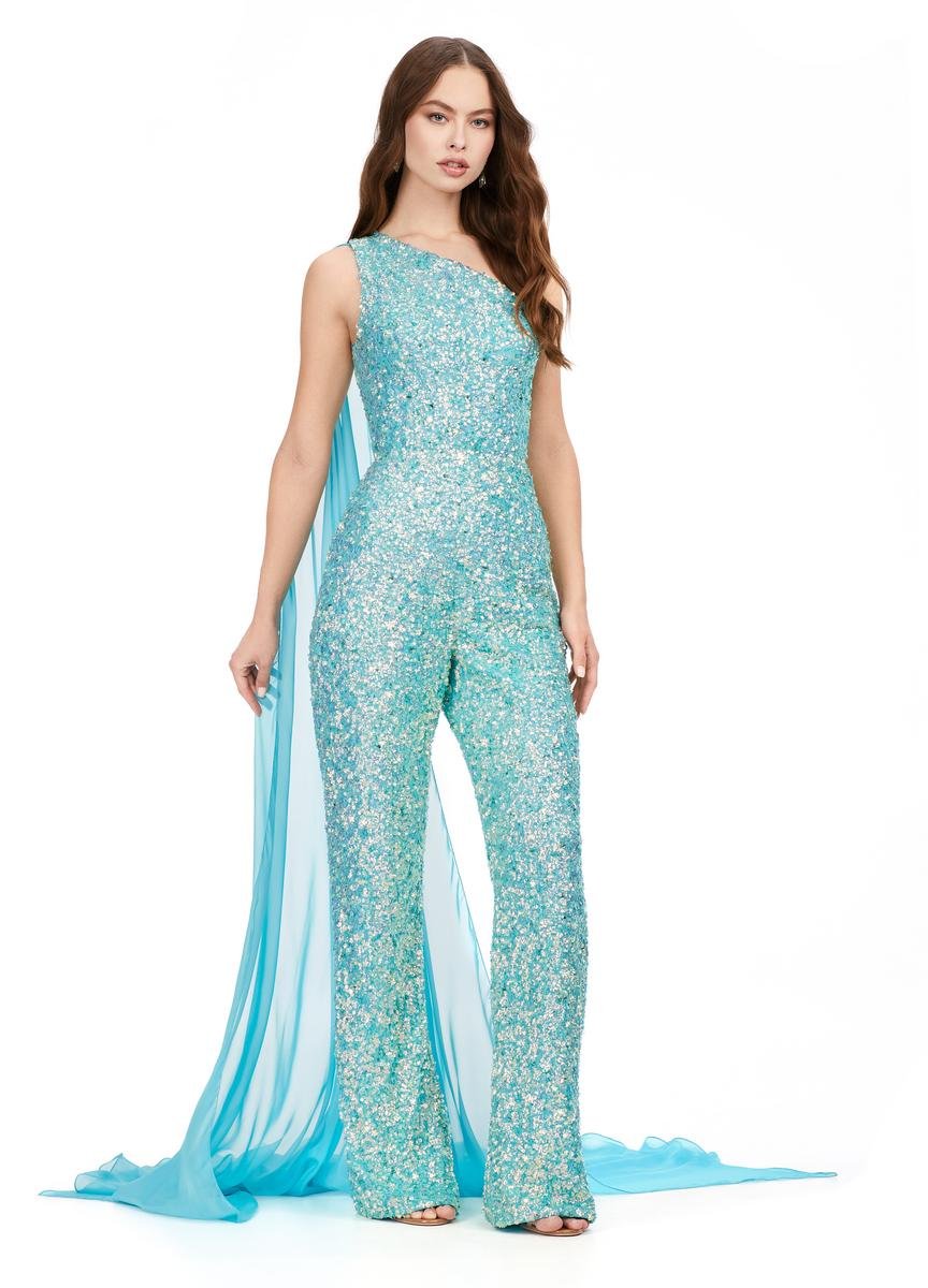 Ashley Lauren 11384 — Ab/Turquoise