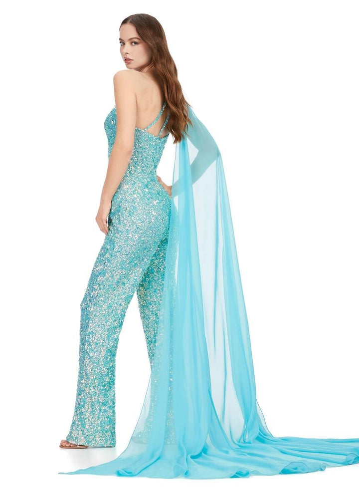 Ashley Lauren 11384 — Ab/Turquoise
