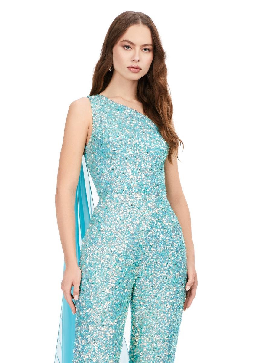 Ashley Lauren 11384 — Ab/Turquoise