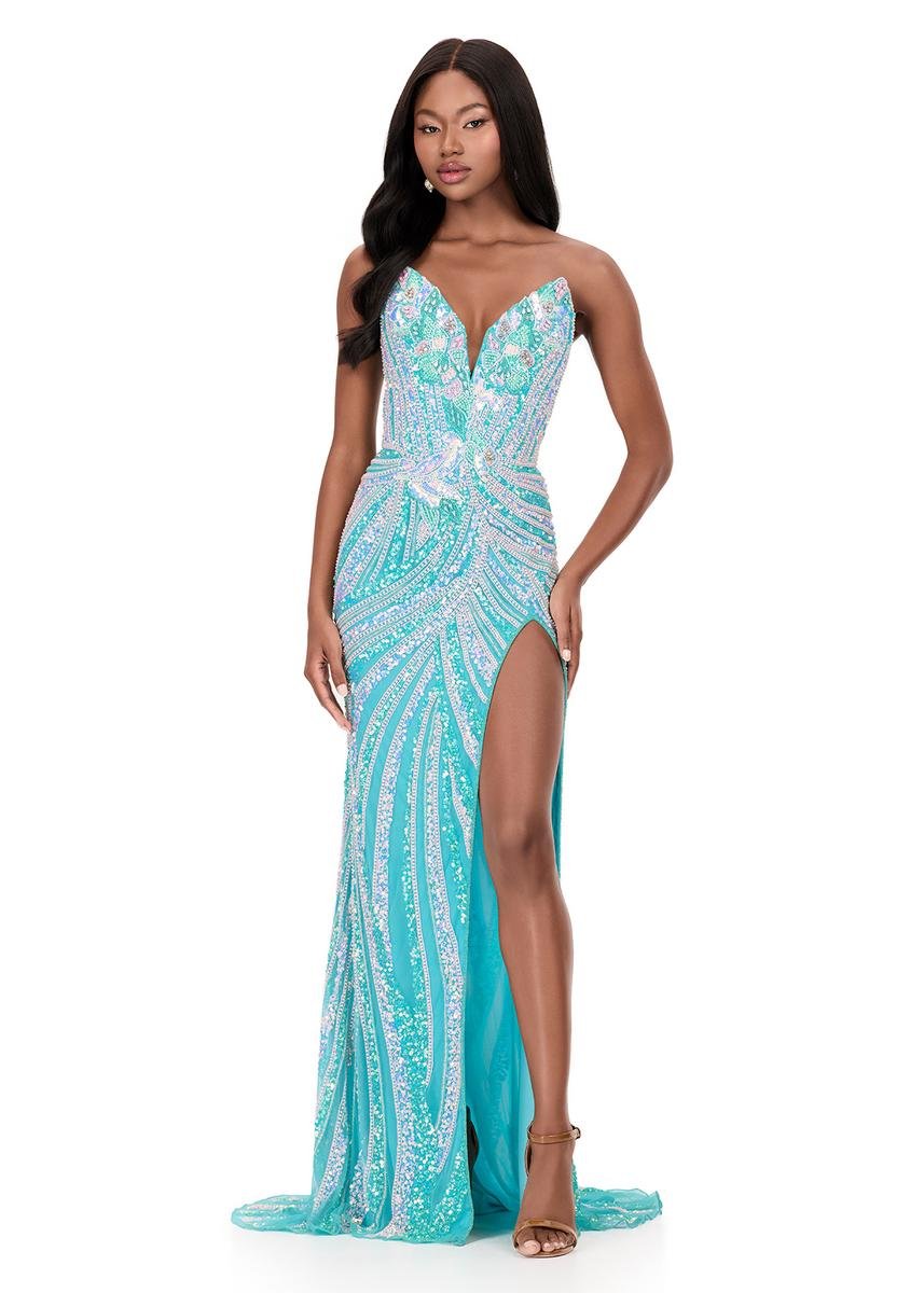 Ashley Lauren 12152 — Aqua