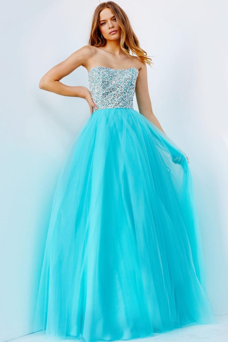 Jovani 52131 — Aqua