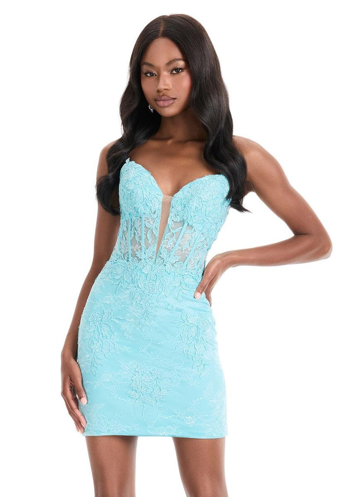 Ashley Lauren 4880 — Aqua