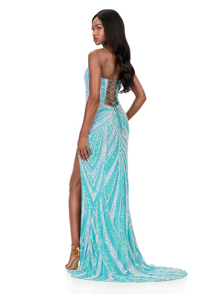 Ashley Lauren 12152 — Aqua