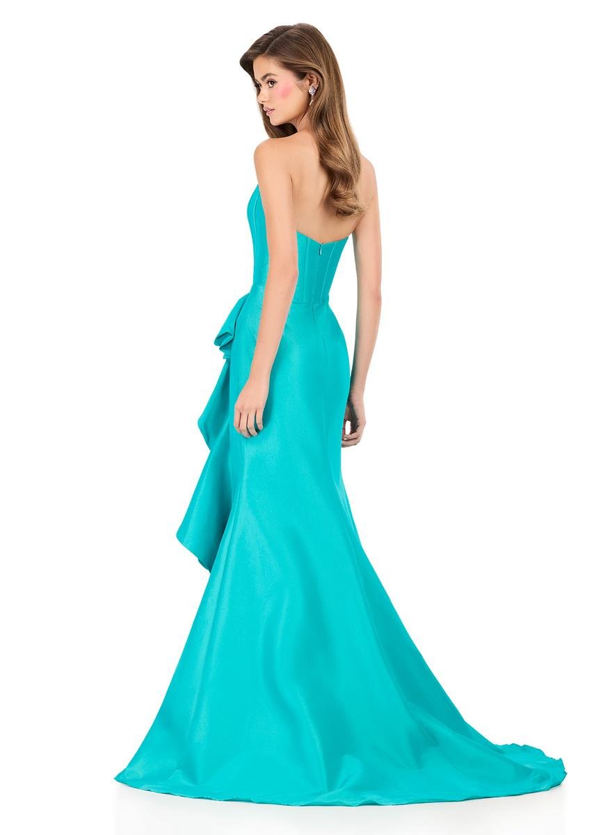 Ashley Lauren 12287 Aqua Prom Dress