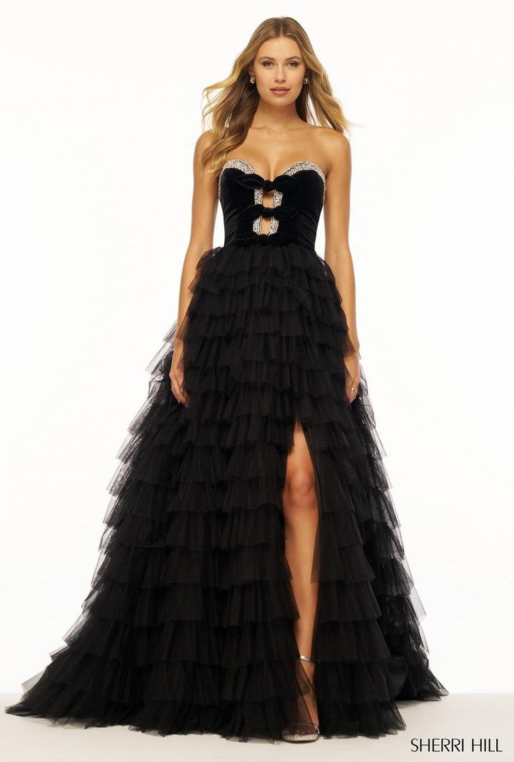Sherri Hill 56034 — Black