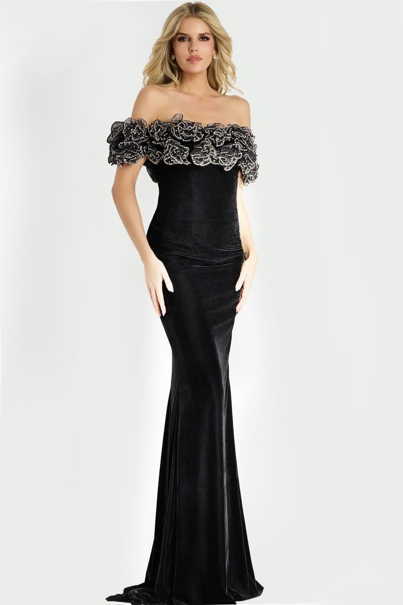 Jovani 47086 Black Prom Dress