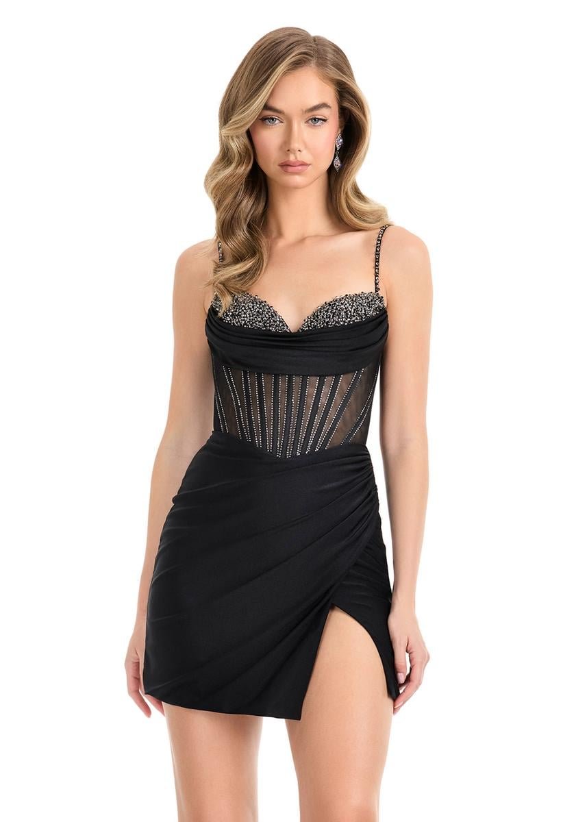 Ashley Lauren 4864 — Black