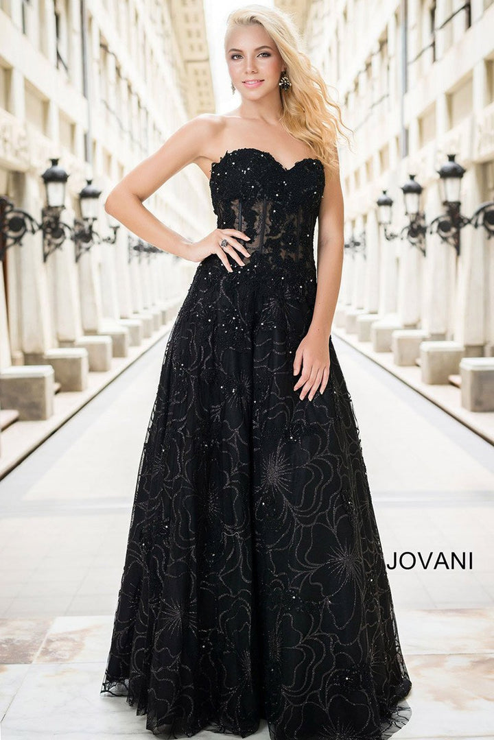 Jovani 14913 — Black