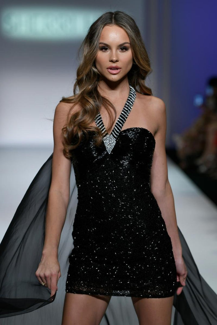 Sherri Hill 55307 — Black