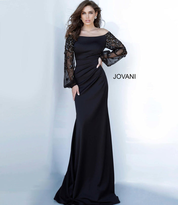 Jovani 1156 Black Prom Dress