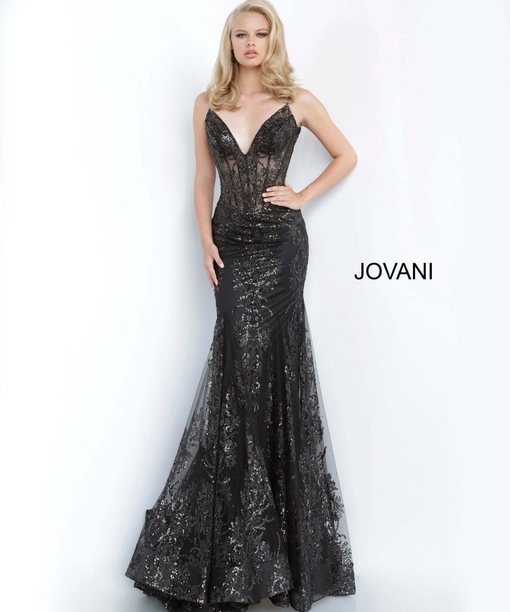Jovani 3675 — Black