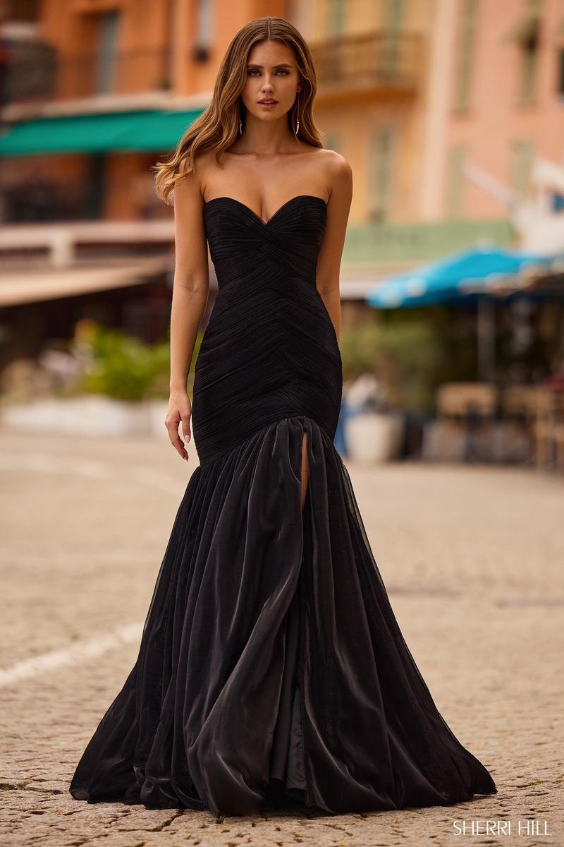 Sherri Hill 57074 — Black