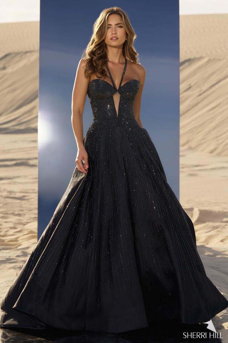 Sherri Hill 56815 — Black