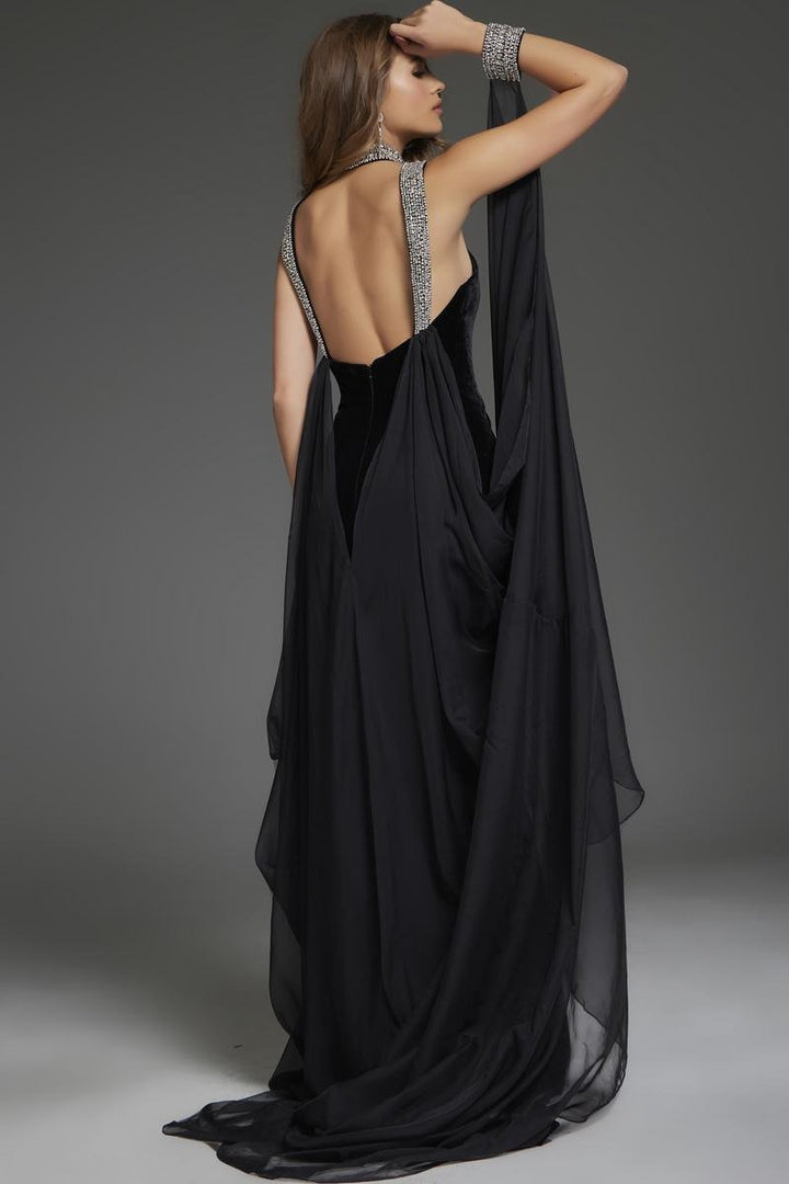 Jovani 43696 Black Prom Dress