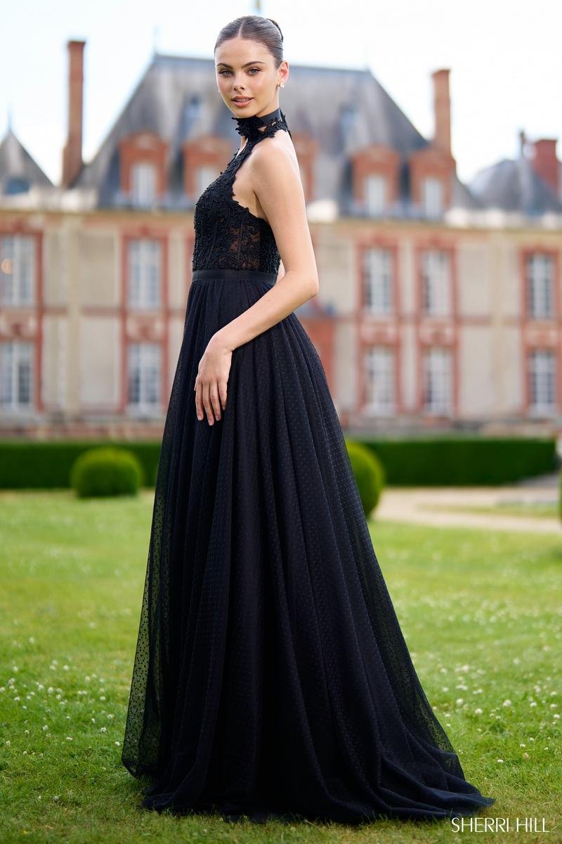 Sherri Hill 56921 — Black