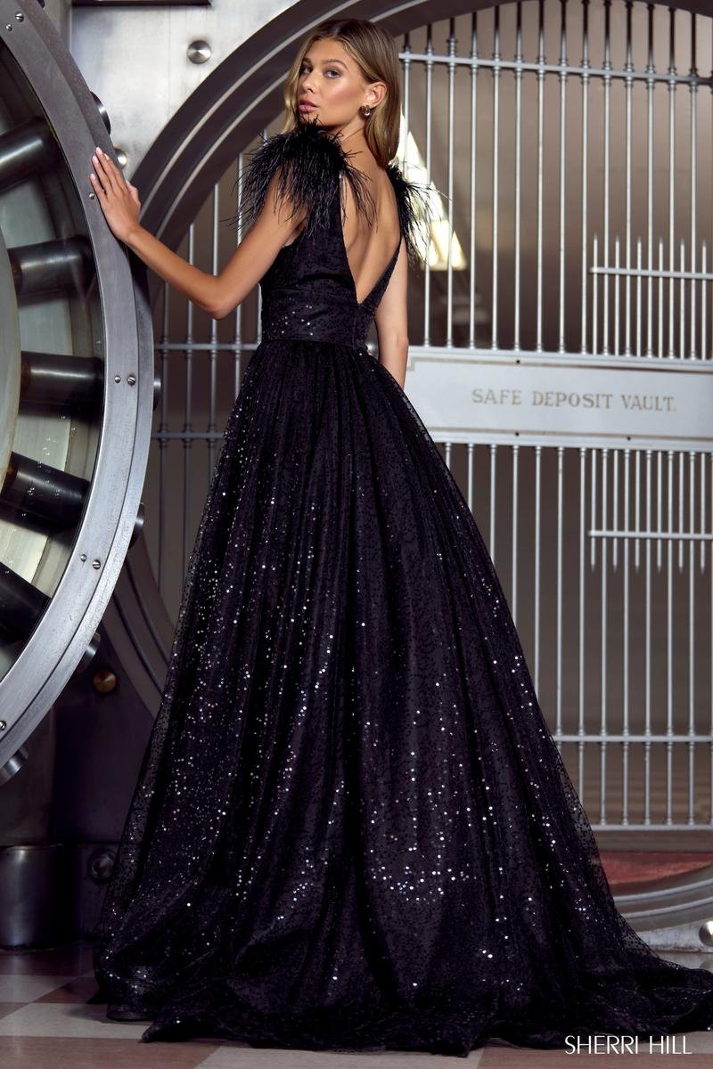 Sherri Hill 55249 — Black