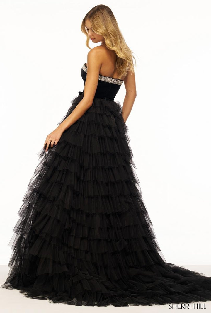 Sherri Hill 56034 — Black